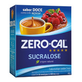 Zero cal Sucralose Adoçante Em Pó 50 Sachês