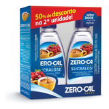 Zero cal Sucralose Adoçante Líquido Pack 50 2 Unidade