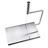 Zerodeko Facas De Queijo Fatiador De Queijo De Mão De Queijo Cortador De Fio De Queijo Tábua De Servir Fatiador De Queijo Inox Manual Ralador Máquina De Corte Manteiga