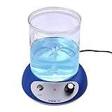 ZEYUAN Mini Agitador Magnético Misturador De Quente Aquecimento Agitador Velocidade Da Máquina Ajustando Com Barra Agitadora Capacidade De Agitação De 2000ml Para Preparo De Cozinha De Laboratório