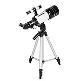 ZEYUAN Telescópio Astronômico De 70 Mm Telescópio Monocular De Alta Potência 150X Luneta Refrator Com 5 × 24 Finder Scope Filtro Lunar De Tripé 3X Lente Barlow Para Star Gazing Bird Watching Camping