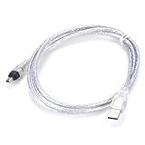 ZEZEFUFU 1 5 Metros De 4 Pinos Para Cabo De Transferência De Dados USB Cabo Firewire USB Cabo USB Macho Para Firewire IEEE 1394 4 Pinos