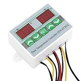ZFXST3012 Termostato Controlador De Temperatura Digital Com Display Duplo Revestimento ABS Sonda à Prova D água Faixa 50 110 Precisão 0 5 NTC10K Capacidade De