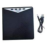 ZGUZMCMK Gravador De Unidade De DVD Externo Velocidade De Leitura DVD 8x CD 24x Velocidade De Gravação DVD-r DVD-R 8x Dvd-rw 4x Cd-r 24x Regravador Duplicador