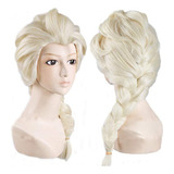 Zh Sroje Cabelo De Peruca Elsa Queen Snow Wigs Frozen