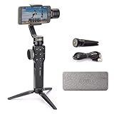 Zhiyun Smooth 4 Estabilizador De Cardan Profissional Para IPhone Smartphone Android Celular De 3 Eixos Handheld Gimble Stick Com Grip Tripé Ideal Para Vlog Youtube Vlog Tiktok Instagram Live Video Kit