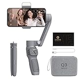 Zhiyun Smooth Q3 Combo 3 Axis Handheld Smartphone Gimbal IPhone Stabilizer For IPhone 12 11 Pro Xs Max Xr X 8 Plus 7 6 SE Android Cell Phone Smartphone YouTube Vlog Live Video Kit