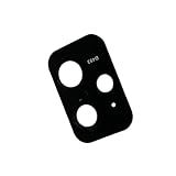 Zhxchzhi Substituição Da Tampa Da Lente Da Câmera Traseira Traseira OEM Para Asus Zenfone 8 ZS590KS Preta