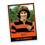 Zico Futebol Cards Ping Pong Excelente Estado Original