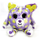 Zigamazoos Verde Roxo Cachorro Pelucia Dtc Com Som 12 Cm