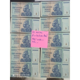 Zimbabue 100 T Dollars nota Cedula Vai C Laudo E Periciada