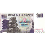 Zimbabue Cédula De 100 Dólares De 1 995 Fe