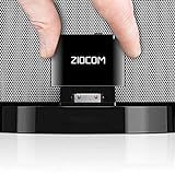 ZIOCOM Receptor Adaptador Bluetooth De 30 Pinos Para Bose IPod IPhone SoundDock E Outros Alto Falantes Dock De 30 Pinos Com Cabo Auxiliar De 3 5 Mm Não Serve Para Carros E Motocicletas Preto