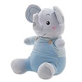 Zip Fran Elefante Azul Bebê