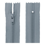 Ziper Fixo Fino Com Nylon N 3 Luli Com 40cm Pacote Com 10un