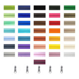 Ziper Nylon 60 Metros Nylon N 5 E 120 Cursores