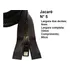 Zíper Para Jaquetas Extra Forte Double Force Cor Preto N° 5 90cm Cod X29