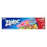 Ziploc Saco Hermético Para Conservar Alimentos- Organizador- Grande- 19 Unidades