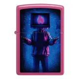 Zippo Flame Tv Man