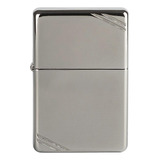 Zippo Isqueiro Vintage Polish Chrome Leia Todo O Anúncio