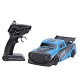 Zippy Carrinho De Controle Remoto De Corrida USB Recarregável Com Tração 4×2 Drift Pick Up 4WD Racing Azul