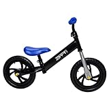 Zippy Toys Bicicleta De Equilíbrio Na Cor Azul  Aro 12  Feito Inteiramente Em Plástico E Aço Carbono  Perfeita Para Crianças  Auxilia No Desenvolvimento