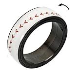 Zircobic Anel Masculino De Beisebol Preto De Aço Inoxidável - Réplica De Anéis Esportivos Para Jogadores - Joias De Meditação Antiestresse Para Eventos Comemorativos De Fãs De Esportes - YA5039-