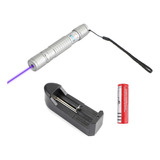 Zj Caneta Ponteiro Laser Azul Roxo 405nm Feixe De Luz