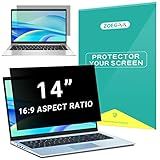 ZOEGAA Pacote Com 2 Telas De Privacidade Para Laptop De 14 Polegadas  Filtro De Privacidade Para Laptop 16 9  Proteção De Privacidade  Antirreflexo  Luz Azul