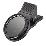 Zomei Filtro De Lente CPL Para Câmera De Celular Profissional De 37 Mm Com Clipe Para Smartphone Galaxy S8 Android
