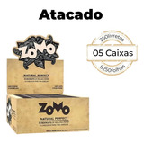 Zomo Brown Barata Atacado 5 Caixas Seda Com 50 Livretos Cada Sem Sabor
