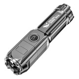 Zoom Retrátil Levou Luz Forte Foco Lanterna