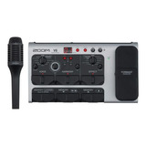Zoom V6 Vocal Processor Pedaleira Com Módulo De Efeitos Voz