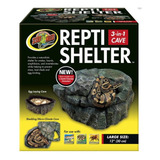 Zoomed Repti Shelter Cave 3 Em 1 Grande Rc 32 