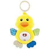 Zoop Toys Patinho Musical 2 Em 1 Mobile Pelucia Amarelo