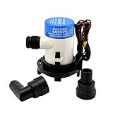 ZTBH Bomba De Porão D água Mangueira De 3 4 MKBP1 G600 02 600GPH Mini Bomba De Porão De 12 Volts Para Marinha Fácil De Instalar