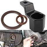 ZUDZUW Kit De Chave De Retenção De Remoção De Ferramenta De Polia De Manivela De Virabrequim De 50 Mm Com Vedação Frontal Traseira Da Bomba De óleo Adequada Para Motores Honda E Acura