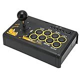 Zunate USB Wired Game Joystick For PS4 PC Retro Arcade Fighting Game Controller With Ergonomic Design Games Console Gamepad For PS3 For Switch