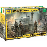 Zvezda 3614 Soldados De Tanque Alemães 1 35 De Tripulação De Tanque