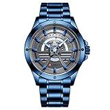 Zwbfu Relógio De Quartzo Com Pulseira De Aço Inoxidável Relógio De Pulso Da Moda Com Tela Luminosa 3ATM Relógios Vestido